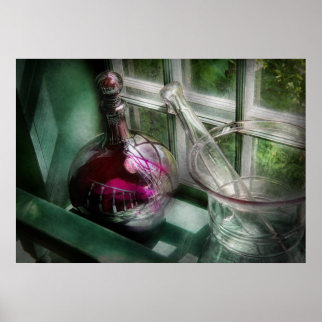 Poster Farmácia - O bótulo está aberto (Frente)