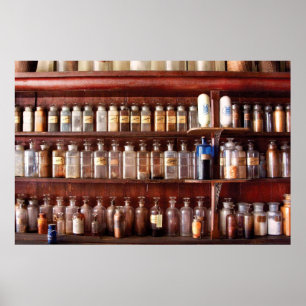 Pôster Farmácia - para o uso medicinal somente