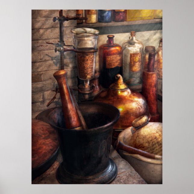 Pôster Farmácia - Pestle - Farmacologia (Frente)