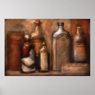 Pôster Farmácia - remédios da indigestão