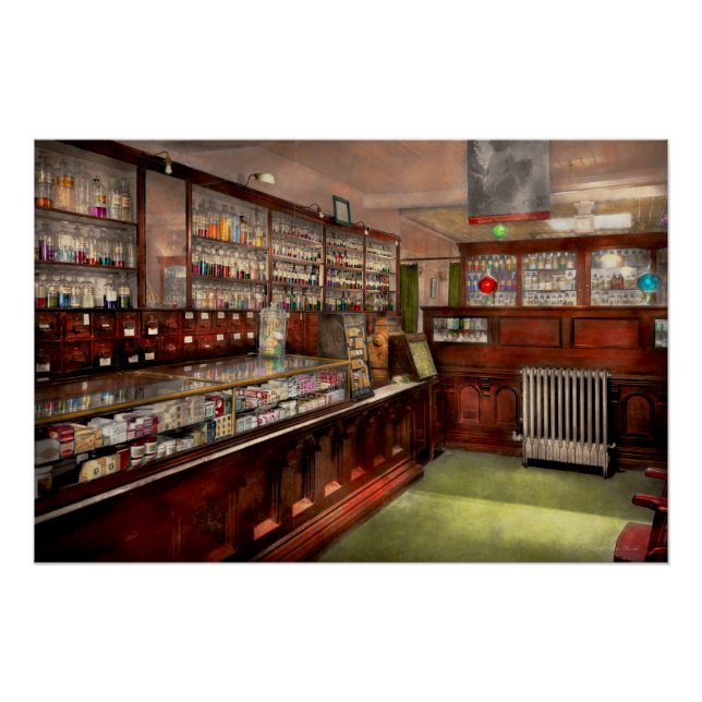 Pôster Farmácia - Temos a solução 1934 (Frente)