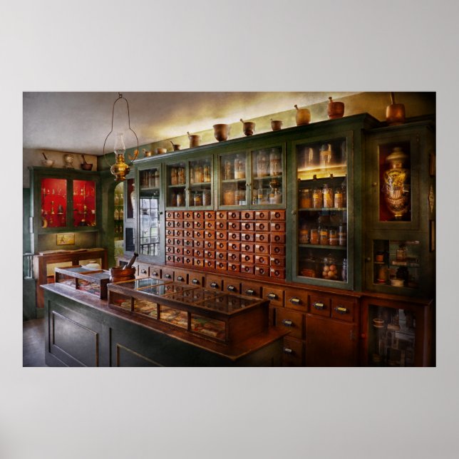 Pôster Farmácia - Vou sair daqui a um minuto (Frente)