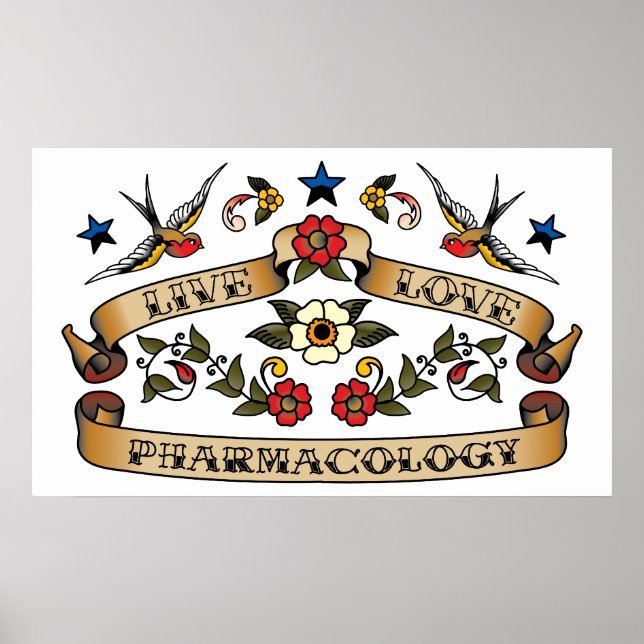 Poster Farmacologia Do Amor Vivo (Frente)