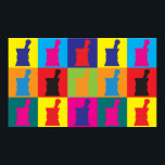 Pôster Farmacologia Pop Art<br><div class="desc">Farmacologia Pop Art. Se a Farmacologia for o seu passatempo,  ocupação,  ou obsessão,  mostre-o com camisetas da Farmacologia do excelente,  canecas,  adesivos e muito mais. Eles também são presentes de excelente para outros fãs da Farmacologia!</div>