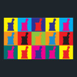 Pôster Farmacologia Pop Art<br><div class="desc">Farmacologia Pop Art. Se a Farmacologia for o seu passatempo,  ocupação,  ou obsessão,  mostre-o com camisetas da Farmacologia do excelente,  canecas,  adesivos e muito mais. Eles também são presentes de excelente para outros fãs da Farmacologia!</div>