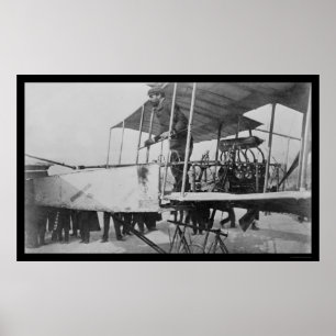 Pôster Farman ganha o prêmio 1908 do Deutsch-Archdeacon