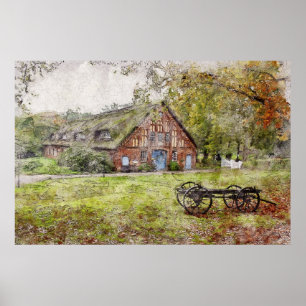 Pôster Farmhouse