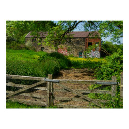 Pôster Farmhouse abandonada em Bradley, Huddersfield