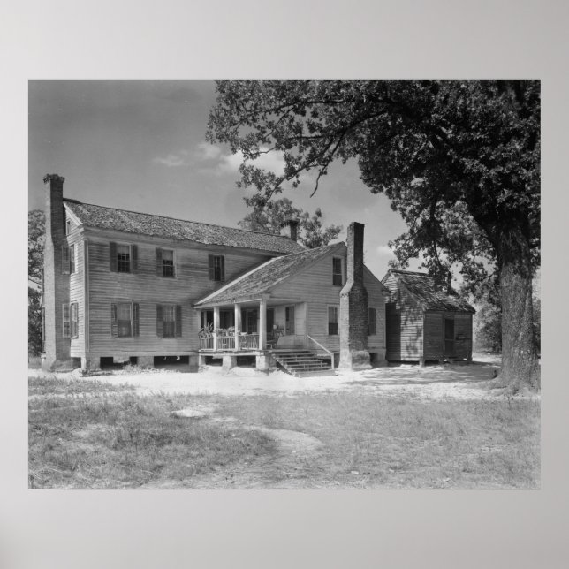 Poster Farmhouse antigo (Frente)