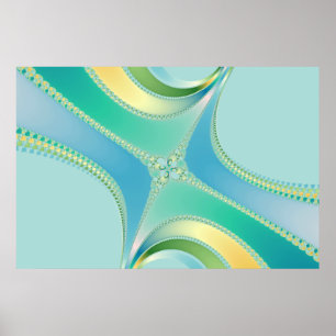 Poster Faro - Arte Fractal
