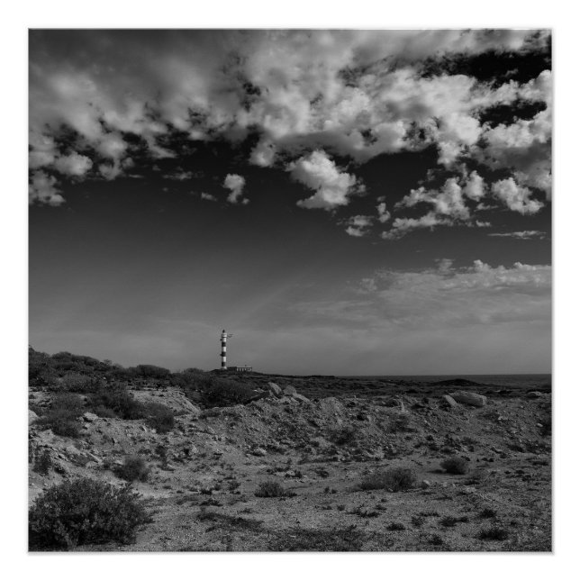 Pôster Faro de Abona, Tenerife (Frente)