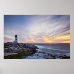 Poster Faróis Farol da Nova Escócia de Peggy