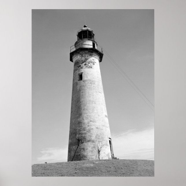 Pôster Farol abandonado, Port Isabel, Texas, 1942 (Frente)