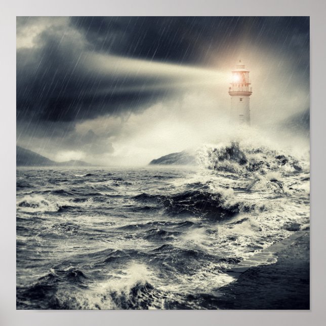 Poster Farol Beacon (Frente)