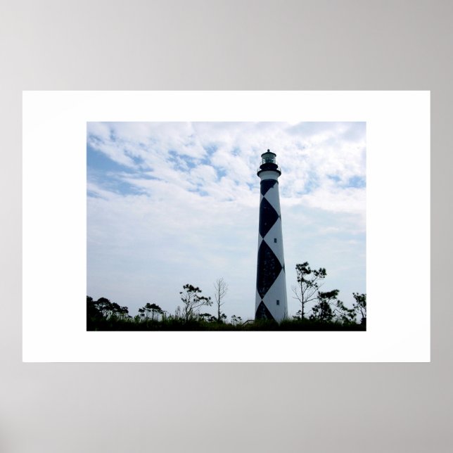 Poster Farol Cape Lookout (Frente)