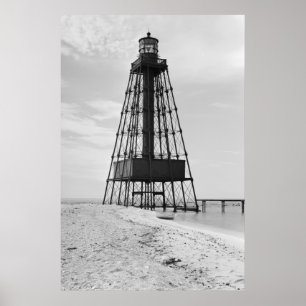 Poster Farol-Chave de Areia