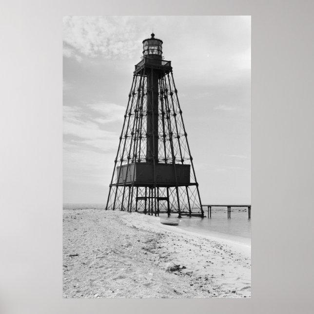 Poster Farol-Chave de Areia (Frente)