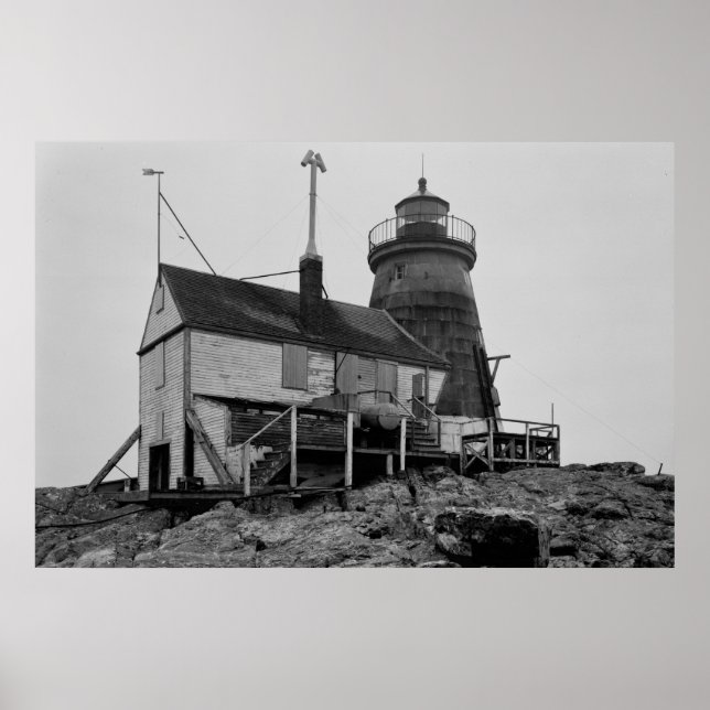 Pôster Farol da borda de selim (Frente)