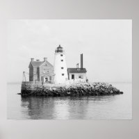 Farol da Ilha, 1896. Foto Antiga