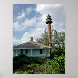 Pôster Farol da ilha de Sanibel