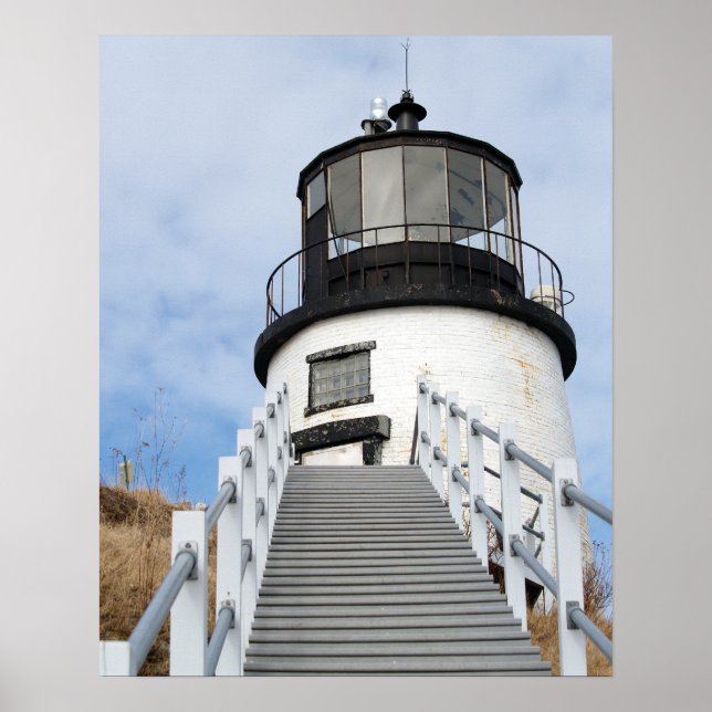 Pôster Farol de Cabeça de Coruja (Frente)