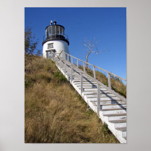 Poster Farol de Cabeça de Coruja, Maine