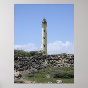 Pôster Farol de Califórnia em Aruba