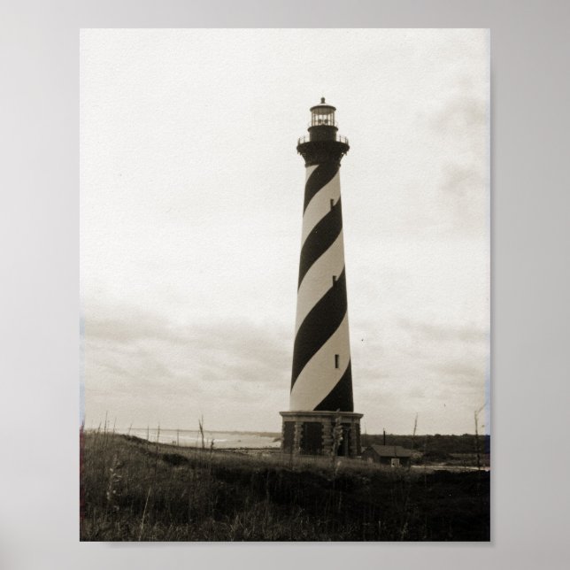 Poster Farol de Cape Hatteras (Frente)