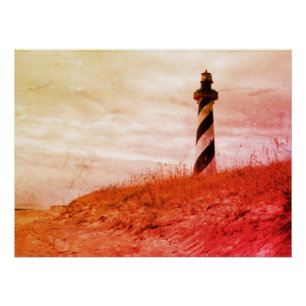 Pôster Farol de Cape Hatteras