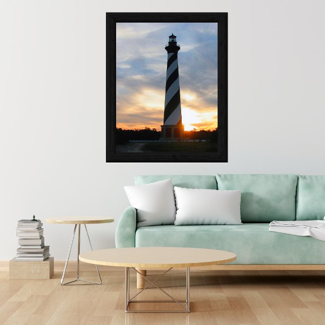 Poster Farol de Cape Hatteras ao Sol (Criador carregado)