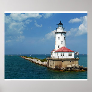 Pôster Farol de Chicago
