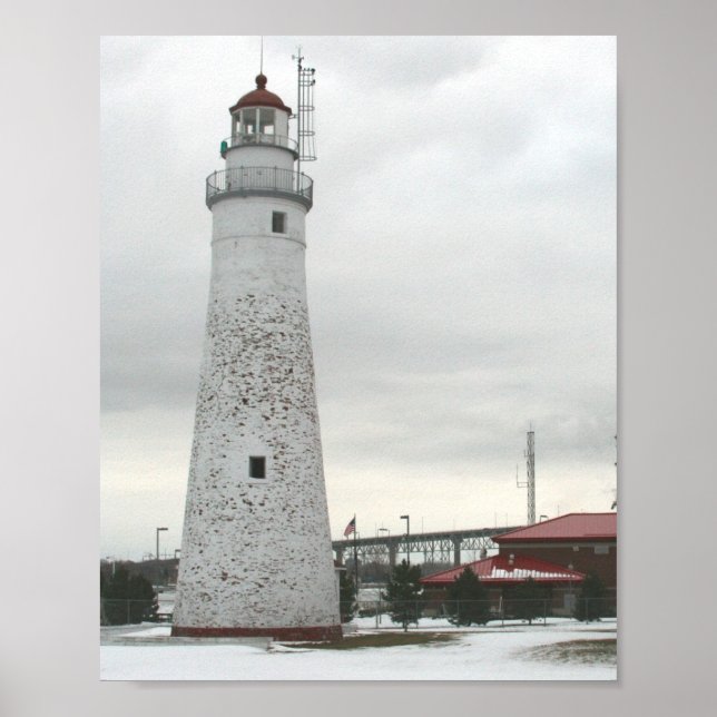Pôster Farol de Gratiot Fort (Frente)
