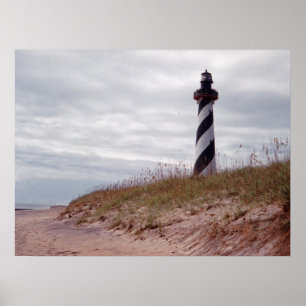 Pôster Farol de Hatteras do cabo