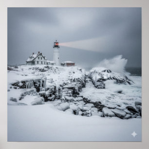Poster Farol de inverno