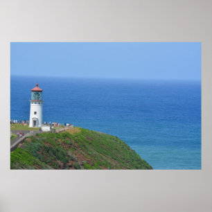 Poster Farol de Kilauea