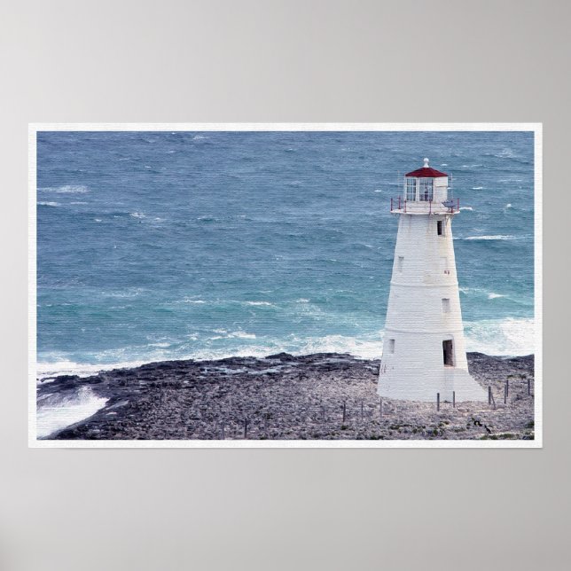 Poster Farol de Nassau (Frente)
