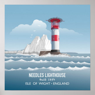 Poster Farol de Needles