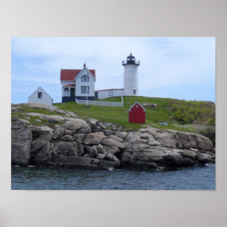 Pôster Farol de Nubble - Maine