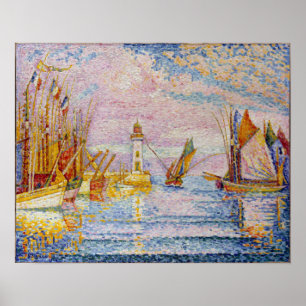 Poster Farol de Paul Signac em Groix