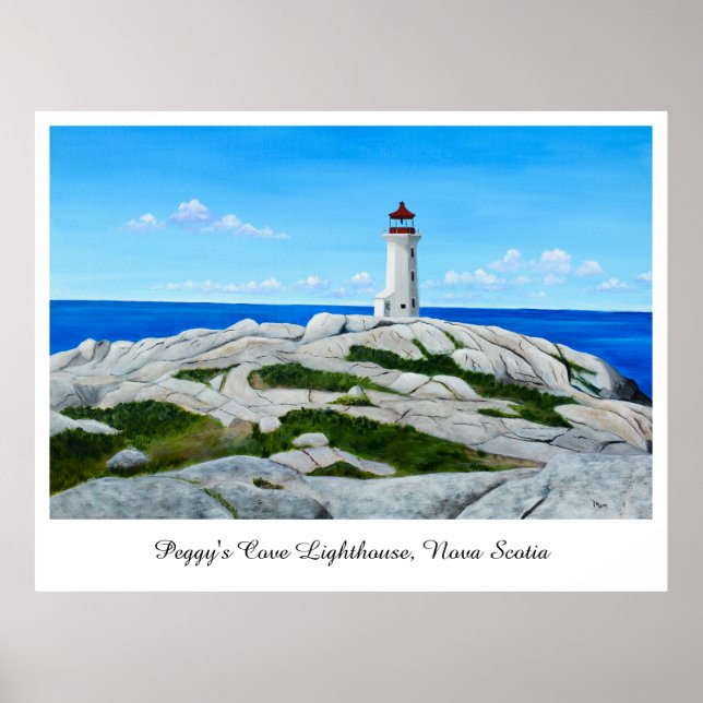 Poster Farol de Peggy's Cove (Frente)