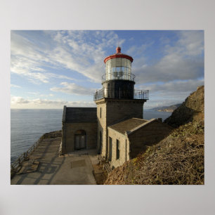 Poster Farol de Point Sur Parque Histórico Estadual de Po