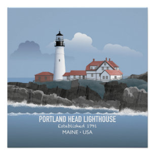 Pôster Farol de Portland Head