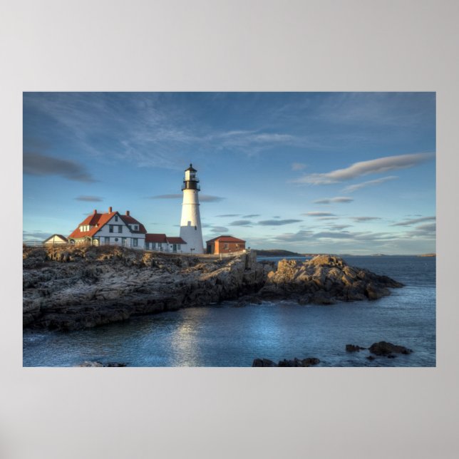 Poster Farol de Portland Head (Frente)