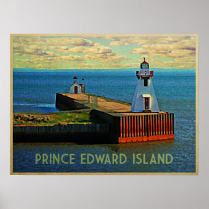 Pôster Farol de Prince Edward Island