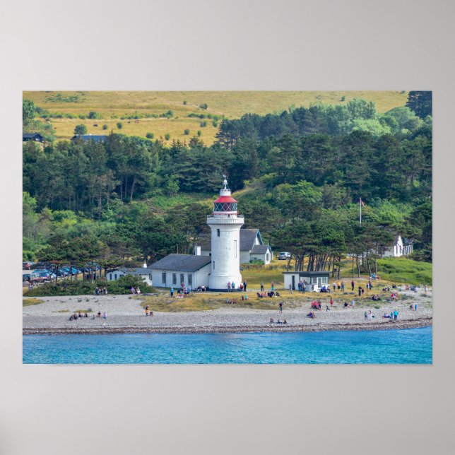 Poster Farol de Sletterhage, Dinamarca (Frente)