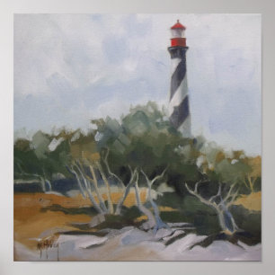 Poster Farol de St Augustine