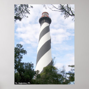 Poster Farol de St Augustine
