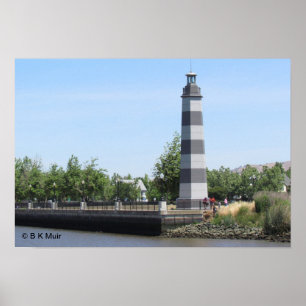 Poster - Farol de Suisun Harbor (horizontal)