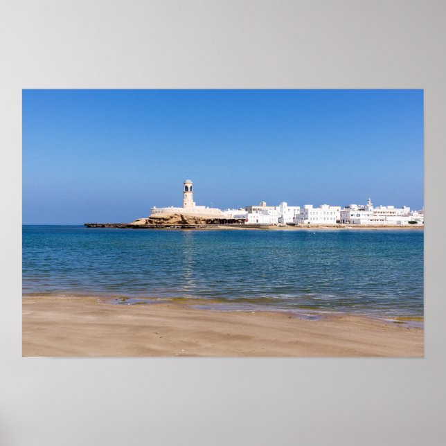 Poster Farol de Sur - Sur, Omã (Frente)