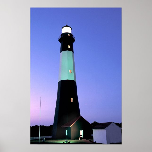Pôster Farol de Tybee Island (Frente)